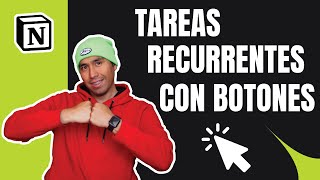 TAREAS RECURRENTES CON BOTONES EN NOTION  Maxi Hawk [upl. by Annoyik]