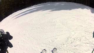 Blue Ski Run Copper Mountain CO  GOPRO [upl. by Adieno254]