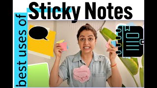 8 BEST WAYS TO USE STICKY NOTES 🔥 🔥 Planner TIMETABLE included [upl. by Nelloc532]