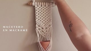 Tutorial macetero en macramé [upl. by Fontes]