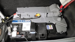 Volvo V60 20192025 12V Battery Location [upl. by Aneerol]