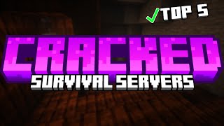 Top 5 Best Minecraft 1213 Cracked Survival Servers 2024 [upl. by Hanoy]