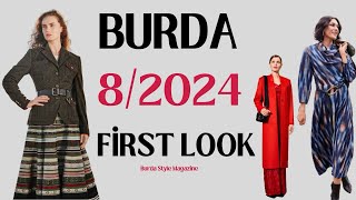 Burda Style 82024 First Look [upl. by Ylime]