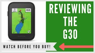 ✅ GARMIN APPROACH G30 HANDHELD GPS AN HONEST REVIEW [upl. by Yesak]