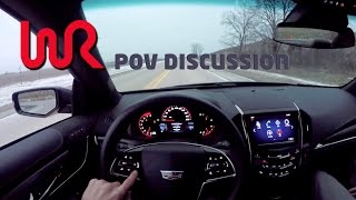 2016 Cadillac ATSV Coupe 6MT  WR TV POV Discussion [upl. by Nnaeoj]