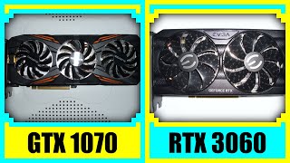 GTX 1070 vs RTX 3060 in 2022 [upl. by Kasper]