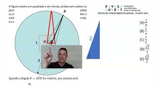 Questão 55 de matemática da Fuvest 2022  Prof Henrique Folster [upl. by Wylie410]