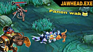 JAWHEADEXE  Membantu alpha yang sedang kesusahan farming😁 [upl. by Decrem27]