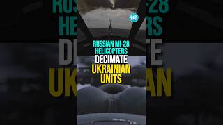 Russian Mi28 Helicopters Decimate Ukrainian Units [upl. by Anayrb]