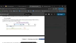 Biostatistique  Statistique descriptives première année médecine final part [upl. by Ronald]