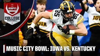 Music City Bowl Iowa Hawkeyes vs Kentucky Wildcats  Full Game Highlights [upl. by Sidoon277]