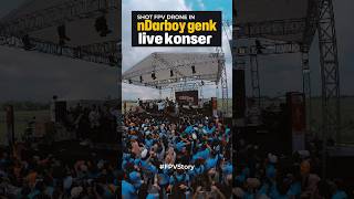 Begini kalo Ndarboy genk pas live konser reggae drone [upl. by Sevik]