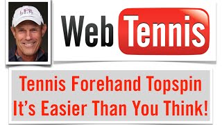 Tennis Forehand Topspin [upl. by Benildis]