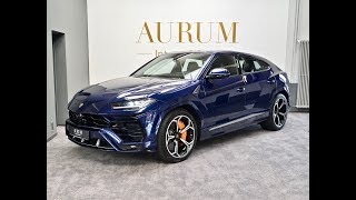 Lamborghini URUS BLUE ASTRAEUS 4SEATS Walkaround by AURUM International [upl. by Bensen]