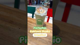 🇹🇷Baklava Pistachio Shake💚 istanbul baklava antepfıstığı istambul türkei turkey türkiye [upl. by Elwin261]