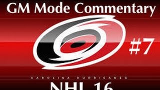 NHL 16 GM Mode  Carolina Hurricanes ep 7 quotEntering Year 2quot [upl. by Yendor]