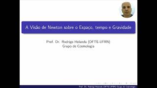 Aula 3  Introdução à Cosmologia DFTEUFRN [upl. by Galanti]