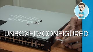 Cisco SF30048PP PoE Managed Switch Unboxing  Quick Mini Configuration [upl. by Yraccaz]