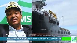 SA Parliaments Portfolio Committee on Transport meets SAMSA 2024 [upl. by Apollus]