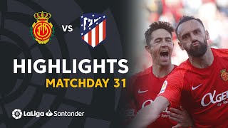 Resumen de RCD Mallorca vs Atlético de Madrid 10 [upl. by Riker]