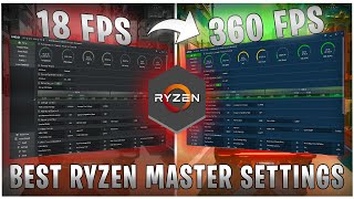 RYZEN MASTER SAFELY Overclock your CPU for Performance [upl. by Ardnued]