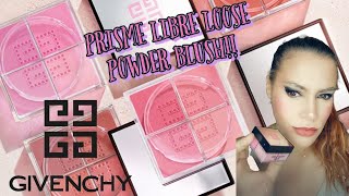 NEW GIVENCHY PRISME LIBRE BLUSH 1st Impression amp Unboxing SHADE 1 Mousseline Lilas [upl. by Namilus]