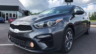 2019 Kia Forte LXS Gravity Gray 20L I4 DOHC Dual CVVT IVT 4D Sedan Video Walkthrough [upl. by Olin]