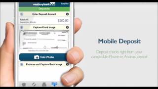 Westbury Mobile  Mobile Deposit [upl. by Toland]