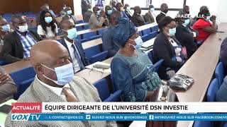 Équipe dirigeante de luniversité DSN investie [upl. by Ariahs]