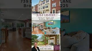 Just Listed 739 Olive Wood Lane Brooklyn MD 21225 [upl. by Enairb]