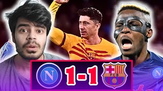 Napoli 11 Barcelona UCL  Reaction [upl. by Ellita259]