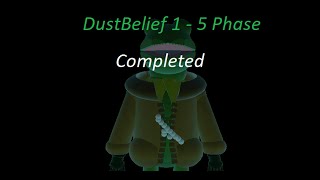 DustBelief Kermit 1  5 Phase Completed Roblox Undertale Multiverse Destruction [upl. by Elocyn]