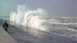 Winter auf Baltrum 198384  Sturmflut [upl. by Bayly]