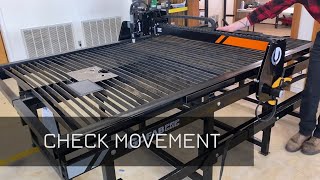 General Maintenance and Check Points on a Go Fab CNC Table [upl. by Fechter447]