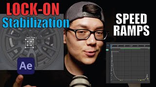 LOCKON Stabilization and SPEED RAMPS in After Effects 2024 Tutorial [upl. by Mastic]