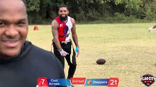 TFFA Fall 2024 Playoffs I Cool Arrows vs Steppers I San Antonio Flag Football [upl. by Alaek]