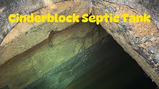 What Does A Septic System From 1954 Look Like What Does A Cinderblock Septic Tank Look Like [upl. by Henke]