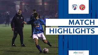 HIGHLIGHTS  Spireites U18 10 Walsall U18 FA Youth Cup [upl. by Eveleen]