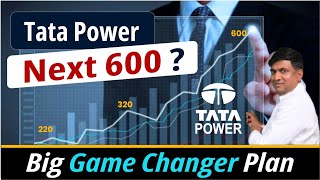 Tata Power Next target 600   Big Game Changer Plan  tata power share news [upl. by Rhianna]