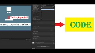 Unity 3D UI  TMPInputField On Events through Code [upl. by Oisorbma447]