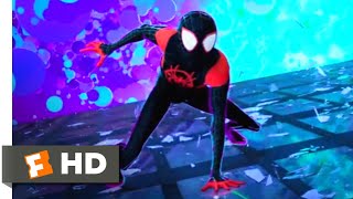 SpiderMan Into the SpiderVerse 2018  Miles vs Kingpin Scene 810  Movieclips [upl. by Ahseral]