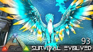 ARK SURVIVAL EVOLVED  NEW GOD PHOENIX AKATS ANGEL PET FOREWORLD MYTH E93 MOD EXTINCTION CORE [upl. by Waltner129]