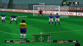 Pro Evolution Soccer 3  PS2 Gameplay [upl. by Younglove]