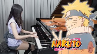 NARUTO  Grief and Sorrow 哀と愁  Rus Piano  When Hinata playing Naruto Sad Theme [upl. by Cirded589]