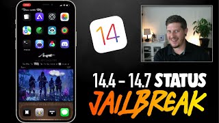 iOS 144  147 Jailbreak Status  Unc0ver Taurine Manticore Checkra1n [upl. by Nivan]