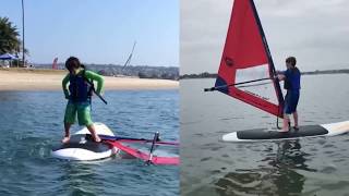 Windsurfing at The Watersports Camp [upl. by Etnauq108]