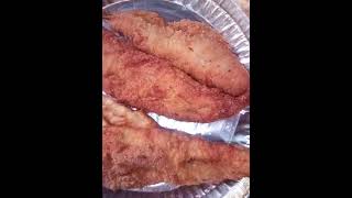 Homemade Fried Whiting Fish Finished [upl. by Soelch491]