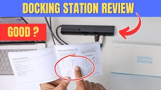 USBC Docking Station Dual Monitor Review NewQ [upl. by Ecnarrot]