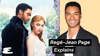 Regé JeanPage Explains Bridgerton  Explain This  Esquire [upl. by Eelanna316]