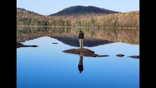 Incredible Island Camping Lake Lila Adirondacks May 2021 ASMR views [upl. by Etnahs185]